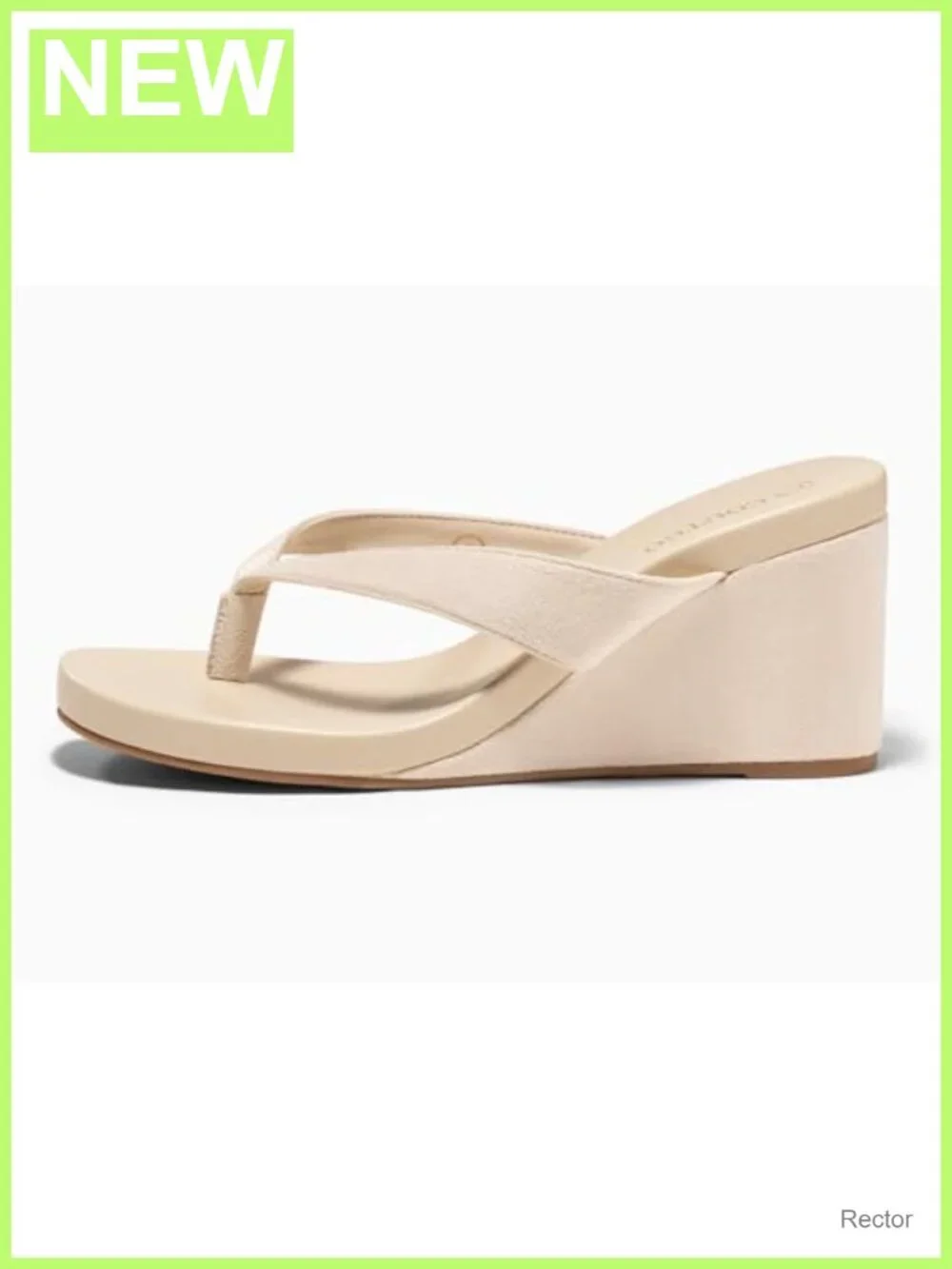 Womens Wedge Heel Sandals Platform Flip Flops Slides Slip On Summer Beach Shoes